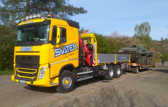 Autodoprava Svatek - VOLVO FM 13 VOLVO FM 500 TRIDEM 6×6 HYDRODRIVE TERENÍ - Autodoprava Svatek Tábor
