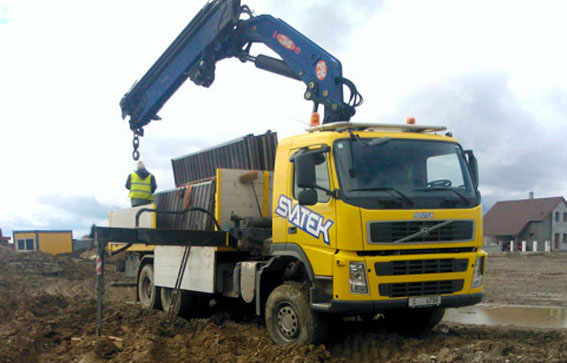 Autodoprava Svatek - VOLVO FH 500 6x4 VOLVO FM 400 6x6 TERÉNNÍ - Autodoprava Svatek Tábor